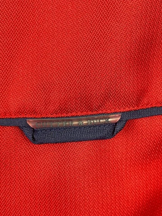 Cutter and Buck Colorblock Golf Mens Large Pullover Wind Rain Vintage 90s - Picture 8 of 11